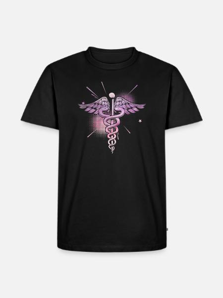 Infirmière symbole médecin médecine médicale - T-shirt Premium bio Homme - noir