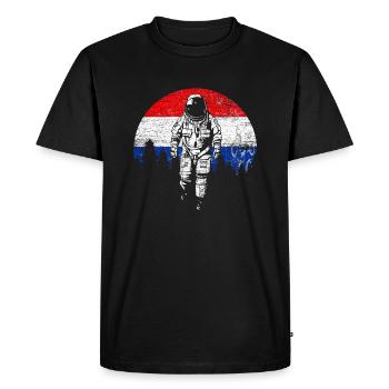 Netherlands - Men's Premium Organic T-Shirt - black - Front - Nico (187cm)