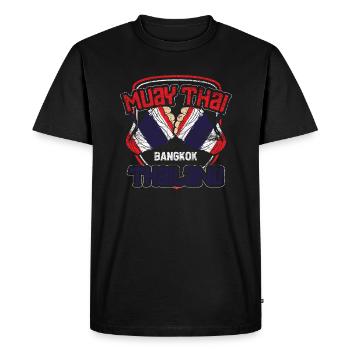 Thaïlande - T-shirt Premium bio Homme - noir - Devant - Nico (187cm)