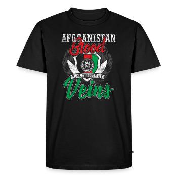 Afghanistan Kabul Persia Muslim Arabia - Men's Premium Organic T-Shirt - black - Front - Nico (187cm)