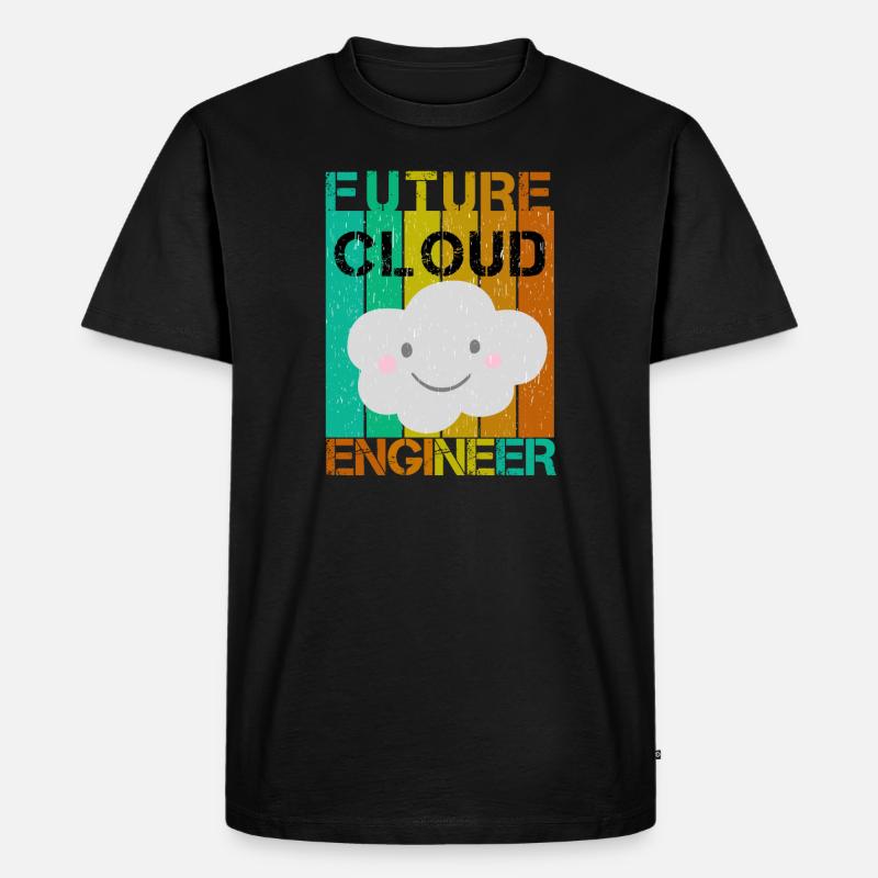 FUTURE CLOUD ENGINEER - Männer Premium Bio T-Shirt - Schwarz