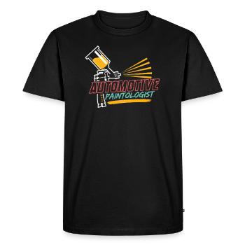 Car Painter Body Painter Car Mechanic - Men's Premium Organic T-Shirt - black - Front - Nico (187cm)