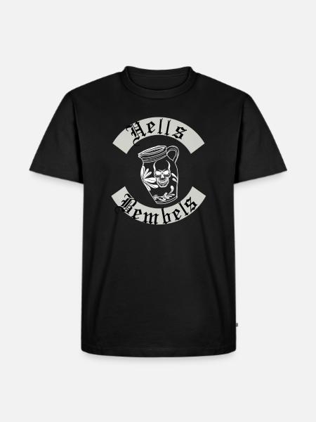 Hells Bempels Club Design - Men's Premium Organic T-Shirt - black