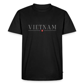 J’adore le Vietnam - T-shirt Premium bio Homme - noir - Devant - Nico (187cm)