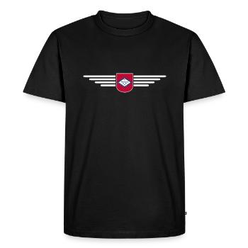 T-shirt de fan de l’Arkansas – Nature et culture - T-shirt Premium bio Homme - noir - Devant - Nico (187cm)