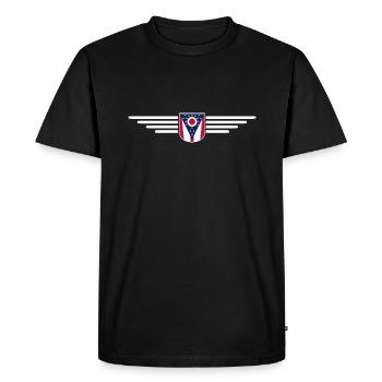 Ohio Fan T-Shirt – Must-Have for Fans - Men's Premium Organic T-Shirt - black - Front - Nico (187cm)