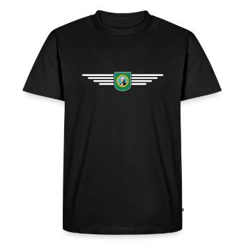Washington Fan Shirt – Capital City Style - Men's Premium Organic T-Shirt - black - Front - Nico (187cm)