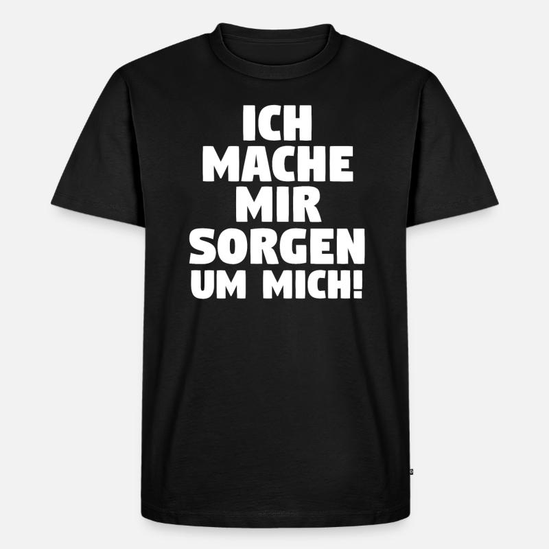 Sarkasmus Spruch Sarkastisch Geschenk - Männer Premium Bio T-Shirt - Schwarz
