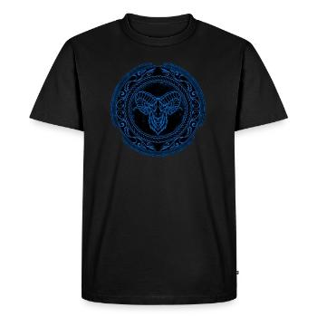 Viking Bélier Bélier Bélier - T-shirt Premium bio Homme - noir - Devant - Nico (187cm)