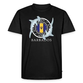 Requin-marteau de la Barbade - T-shirt Premium bio Homme - noir - Devant - Nico (187cm)