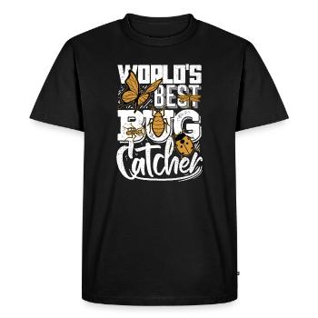Meilleure collection d’insectes attrapeurs d’insectes au monde - T-shirt Premium bio Homme - noir - Devant - Nico (187cm)