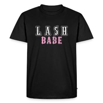 Lash Babe Eyelashes Artist Expert Lash Tech - Men's Premium Organic T-Shirt - black - Front - Nico (187cm)