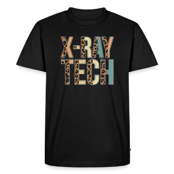 Radiologie Radiologue Médecin Hospitalier Médecin - T-shirt Premium bio Homme - noir - Devant - Nico (187cm)