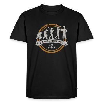 Chef Chef Evolution - T-shirt Premium bio Homme - noir - Devant - Nico (187cm)