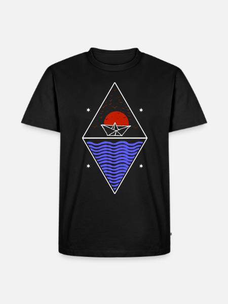 Aimez la mer - T-shirt Premium bio Homme - noir