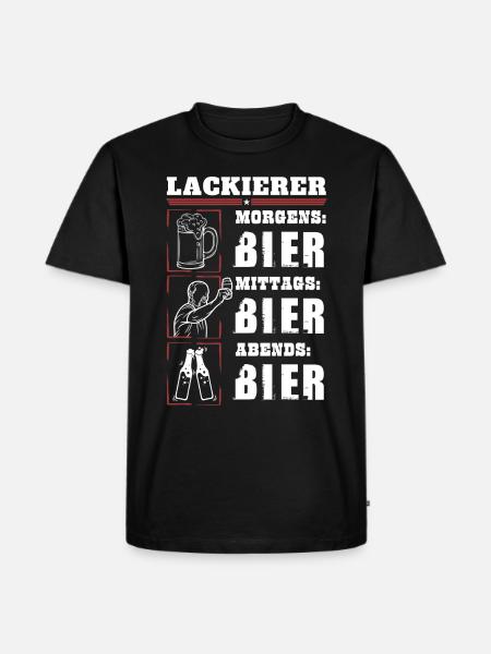 Mon quotidien de peintre - T-shirt Premium bio Homme - noir
