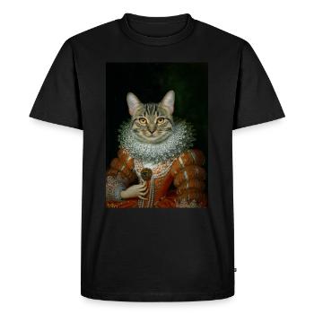 Chatelaine - Men's Premium Organic T-Shirt - black - Front - Nico (187cm)