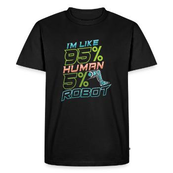 Knee Replacement Surgery Post Surgery Rehab Poison - T-shirt Premium bio Homme - noir - Devant - Nico (187cm)