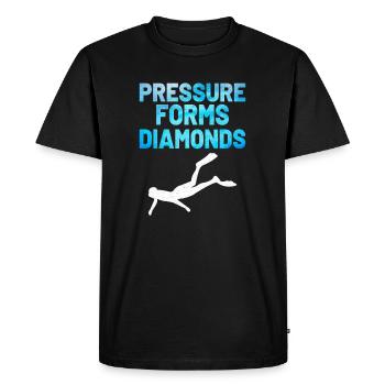 SCUBA DIVER SCUBA DIVING Idée cadeau - T-shirt Premium bio Homme - noir - Devant - Nico (187cm)