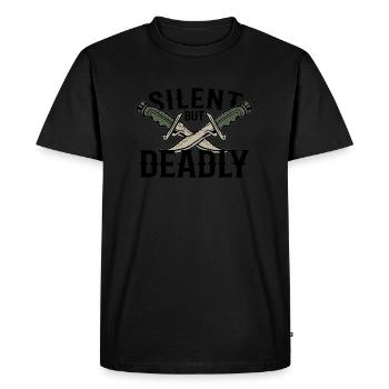 Balisong Butterfly Knife bente-nuebe Idée cadeau - T-shirt Premium bio Homme - noir - Devant - Nico (187cm)