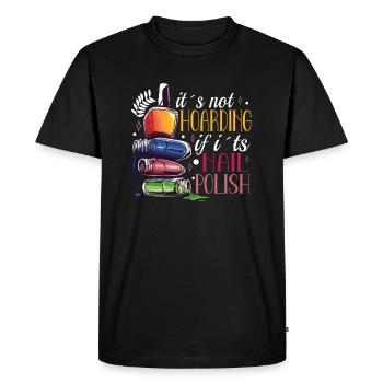 Nail Tech Nail Technician Manicurist Nails Artist - Men's Premium Organic T-Shirt - black - Front - Nico (187cm)