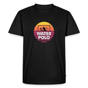 Water Polo Waterpolo Design cadeau - T-shirt Premium bio Homme - noir - Devant - Nico (187cm)