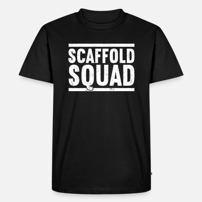 Échafaudage Échafaudage Échafaudage - T-shirt Premium bio Homme - noir