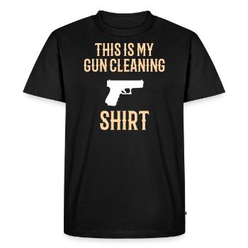 GUNS: Gun Cleaning - Men's Premium Organic T-Shirt - black - Front - Nico (187cm)