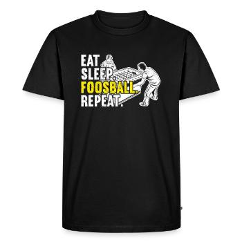 Baby-foot Baby-foot - T-shirt Premium bio Homme - noir - Devant - Nico (187cm)