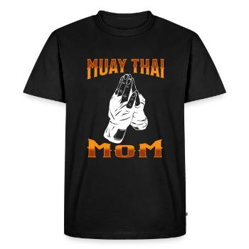 Muay Thaï Boxe Muay Thaï - T-shirt Premium bio Homme - noir - Devant - Nico (187cm)