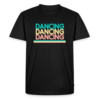 Dancer Passion Dance Gifts Dance Men Women - Men's Premium Organic T-Shirt - black - Front - Nico (187cm)