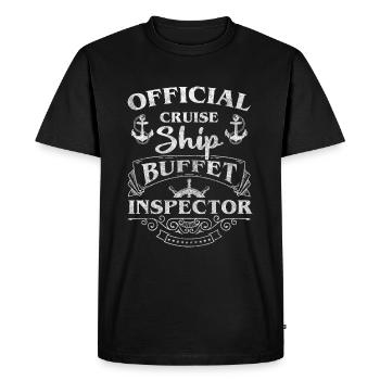 Meal Cravings Drinks - Men's Premium Organic T-Shirt - black - Front - Nico (187cm)