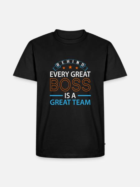 Great team - Men's Premium Organic T-Shirt - black