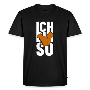 I am so croissant, so completely croissant - Men's Premium Organic T-Shirt - black - Front - Nico (187cm)