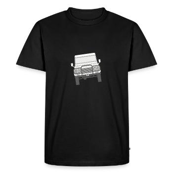 Love Your Landy - Men's Premium Organic T-Shirt - black - Front - Nico (187cm)