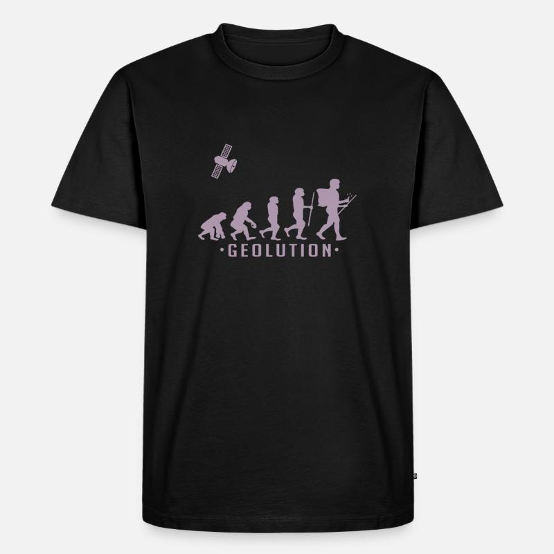 Geocaching evolution Chemise Geolution - T-shirt Premium bio Homme - noir