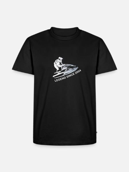 Gifts for the 18th Jet Ski - Men's Premium Organic T-Shirt - black