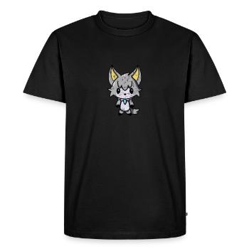 Wolf Wolfhound Vampire Emo - T-shirt Premium bio Homme - noir - Devant - Nico (187cm)