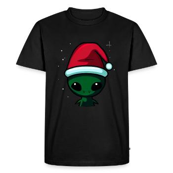 Christmas items, Christmas outfit - Men's Premium Organic T-Shirt - black - Front - Nico (187cm)