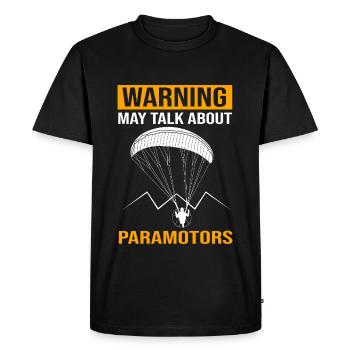 Gleitschirmflieger Gleitschirmfliegen Parapente - T-shirt Premium bio Homme - noir - Devant - Nico (187cm)