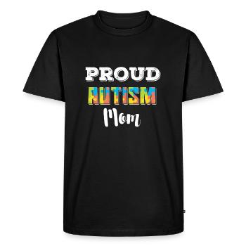 Autisme - Autisme - Maman - Chemise - T-shirt Premium bio Homme - noir - Devant - Nico (187cm)