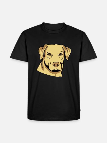 Dog mops - Men's Premium Organic T-Shirt - black