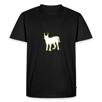 lynx - T-shirt Premium bio Homme - noir - Devant - Nico (187cm)