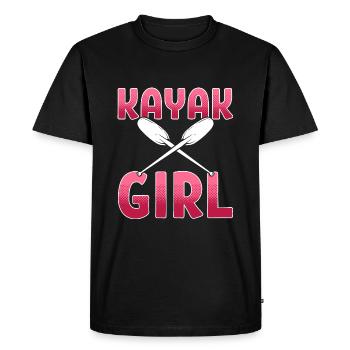 Kayak Kayak - T-shirt Premium bio Homme - noir - Devant - Nico (187cm)