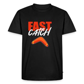 Capture rapide Personne attentive Poison - T-shirt Premium bio Homme - noir - Devant - Nico (187cm)