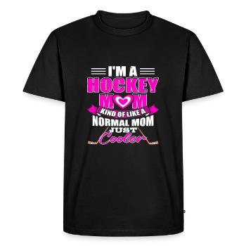 Idée Cadeau Poupée Joueur Hockey Hockey Cadeau - T-shirt Premium bio Homme - noir - Devant - Nico (187cm)