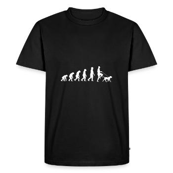 Labrador Evolution - T-shirt Premium bio Homme - noir - Devant - Nico (187cm)