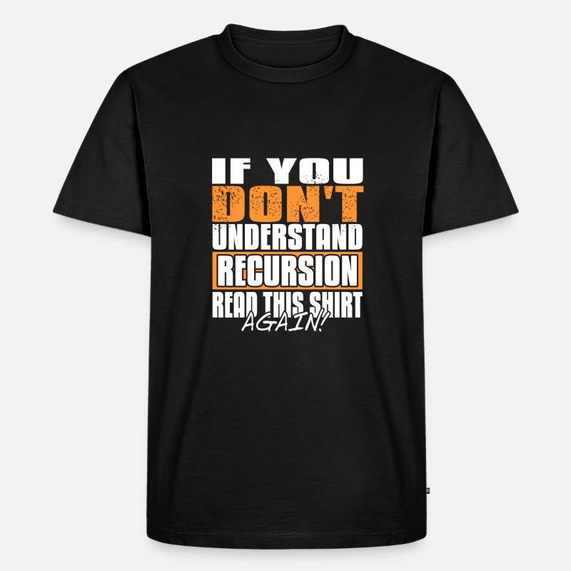 Programmierer - Männer Premium Bio T-Shirt - Schwarz