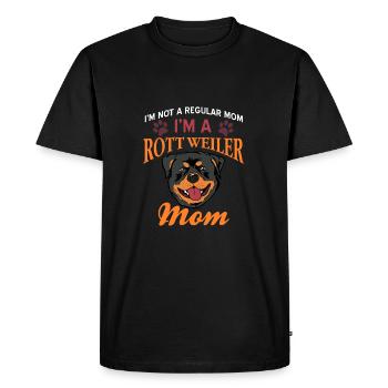 rottweiler - Men's Premium Organic T-Shirt - black - Front - Nico (187cm)