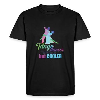 Danse de tango danseur danseur - T-shirt Premium bio Homme - noir - Devant - Nico (187cm)